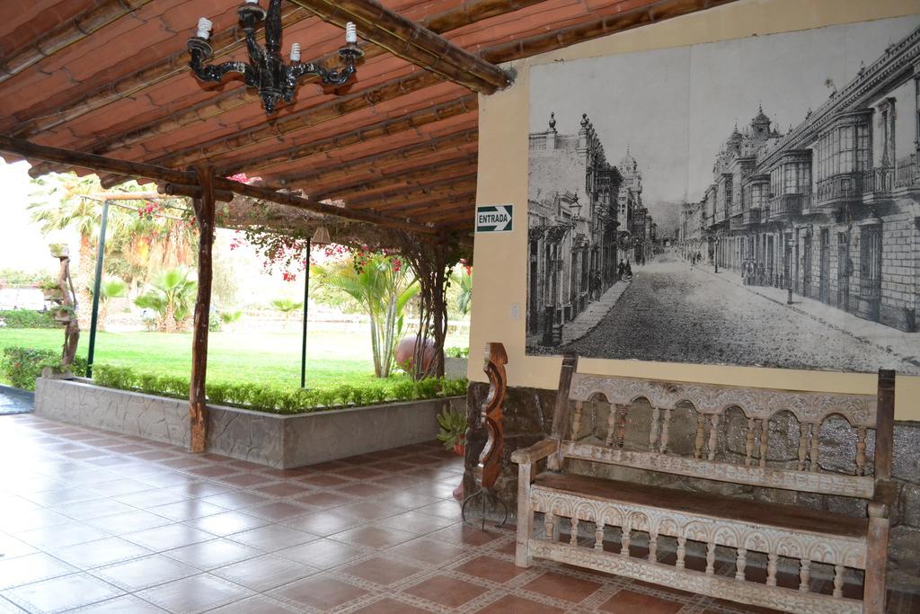 Hotel Fundo San Rafael Nazca Eksteriør bilde